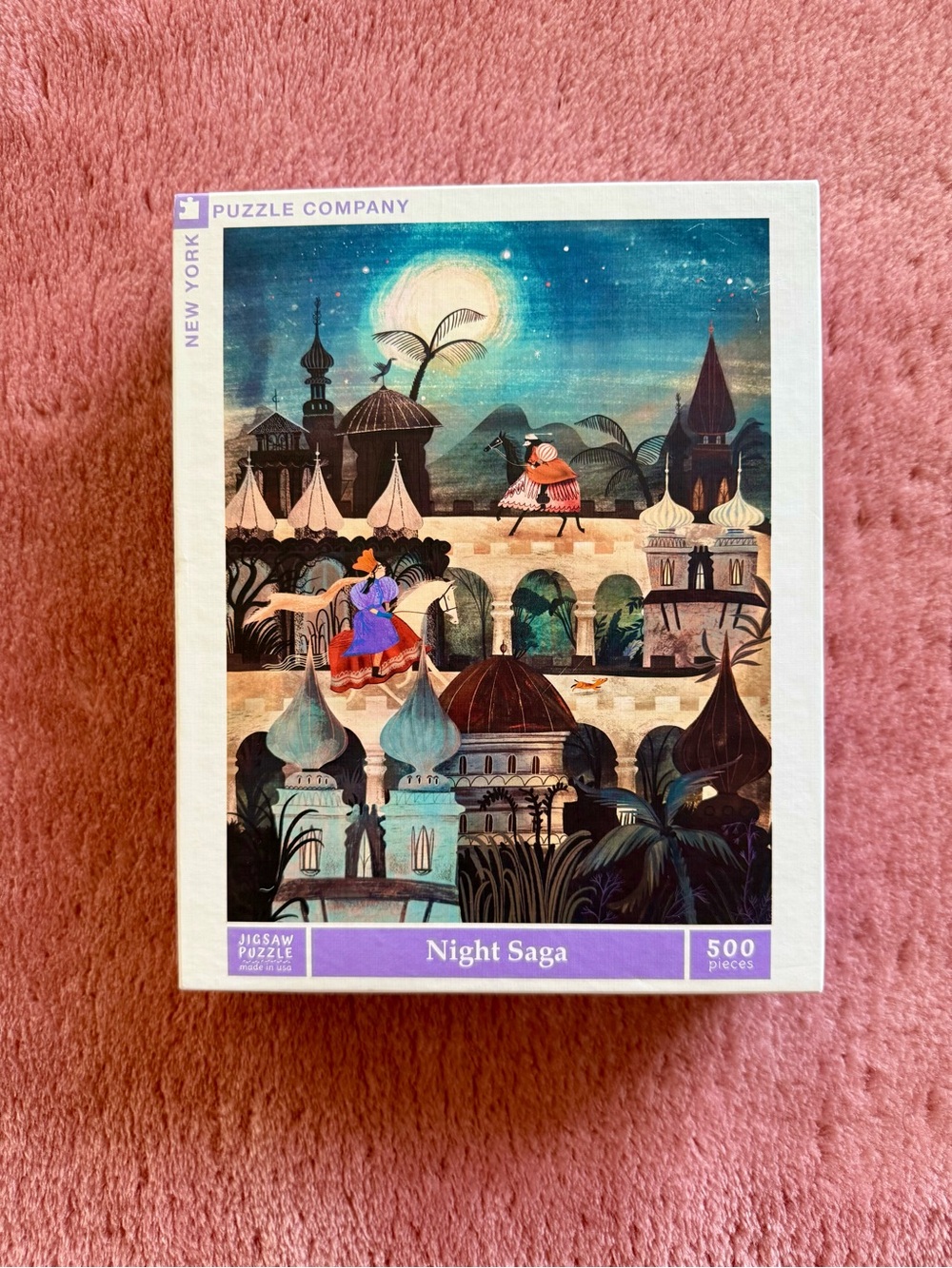 NWT Night Saga 500 Piece Jigsaw Puzzle by New York Puzzle Company